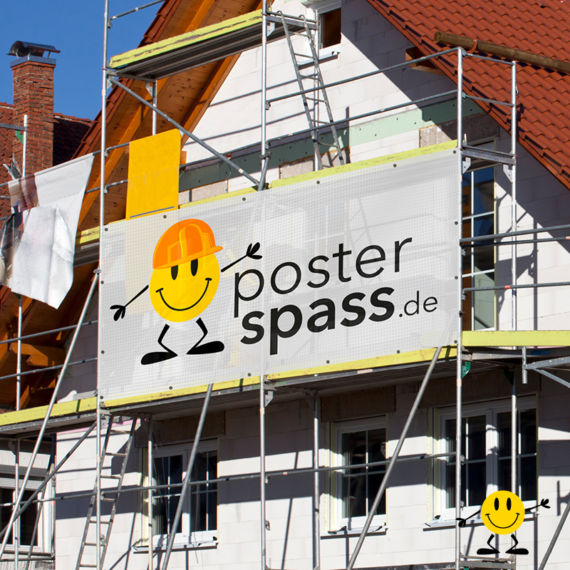 Bauzaunbanner zum selber gestalten Bauzaunbanner zum selber gestalten