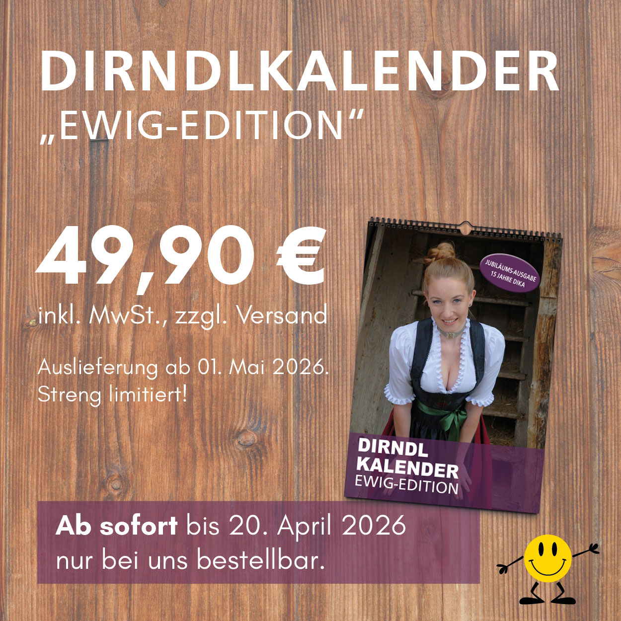 Dirndlkalender "EWIG-EDITION"